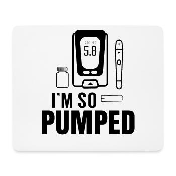 I Am So Inflated Diabetes Diabetic Insulin - Mouse Pad (horizontal) - white - Front