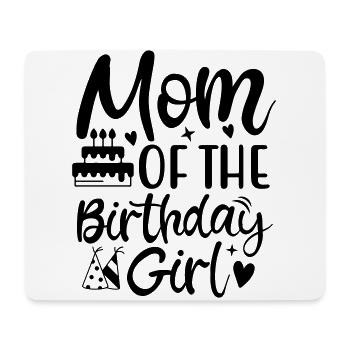 Birthday Queen 6 Joyeux anniversaire - Tapis de souris (format paysage) - blanc - Devant