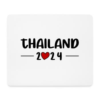 Thaïlande 2024 Heart Trip - Tapis de souris (format paysage) - blanc - Devant