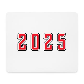 2025 Jahr Geburtstag - Mousepad (Querformat) - Weiß - Vorne