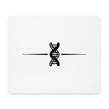 Ligne de symbole Adn - Tapis de souris (format paysage) - blanc - Devant