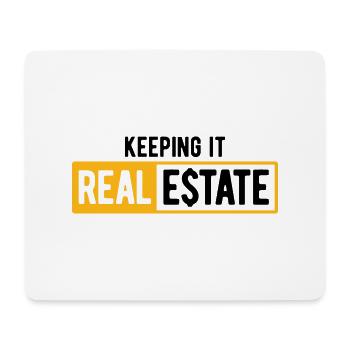 Immobilien-Händler Für Immobilien-Makler - Mousepad (Querformat) - Weiß - Vorne