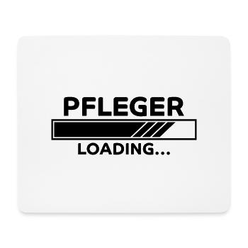 Pfleger Spruch Pflegekraft Lustig Pfleger Geschenk - Mousepad (Querformat) - Weiß - Vorne