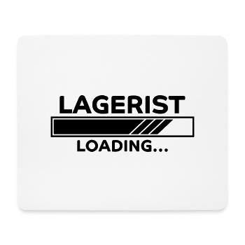 Lagerist Spruch Logistik Lustige Lagerist Geschenk - Mousepad (Querformat) - Weiß - Vorne