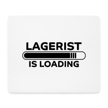 Lagerist Spruch Logistik Lustige Lagerist Geschenk - Mousepad (Querformat) - Weiß - Vorne