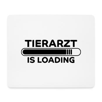 Tierarzt Spruch Beruf Lustiges Tierarzt Geschenk - Mousepad (Querformat) - Weiß - Vorne