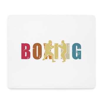 Boxing - Mouse Pad (horizontal) - white - Front