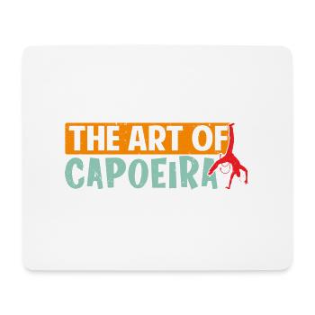 L’art de la capoeira - Tapis de souris (format paysage) - blanc - Devant