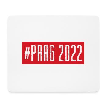 Prag 2022 - Mousepad (Querformat) - Weiß - Vorne