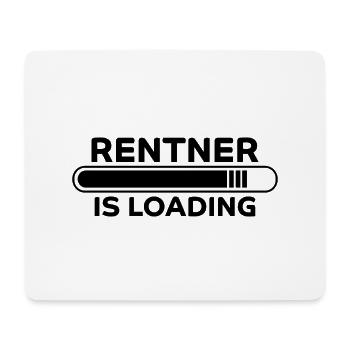 Rentner Spruch Rente Ruhestand Rentner Geschenk - Mousepad (Querformat) - Weiß - Vorne