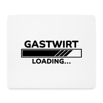 Gastwirt Spruch Kneipe Wirt Fun Gastwirt Geschenk - Mousepad (Querformat) - Weiß - Vorne