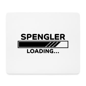 Spengler Spruch Beruf Lustiges Spengler Geschenk - Mousepad (Querformat) - Weiß - Vorne