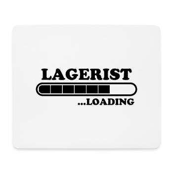 Lagerist Spruch Logistik Lustige Lagerist Geschenk - Mousepad (Querformat) - Weiß - Vorne