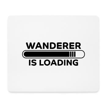 Wanderer Spruch Outdoor Lustiges Wandern Geschenk - Mousepad (Querformat) - Weiß - Vorne