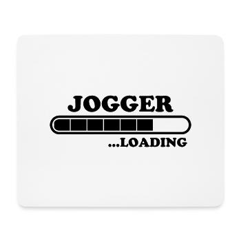 Jogger Spruch Fun Laufen Lustiges Jogging Geschenk - Mousepad (Querformat) - Weiß - Vorne