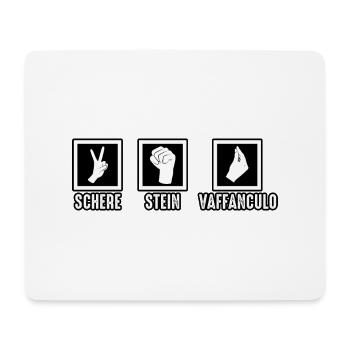 Italien Italiener Vaffanculo - Mousepad (Querformat) - Weiß - Vorne