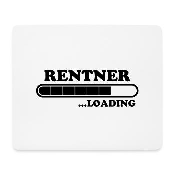 Rentner Spruch Rente Ruhestand Rentner Geschenk - Mousepad (Querformat) - Weiß - Vorne