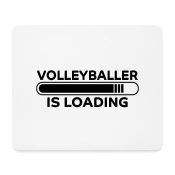 Volleyballer Spruch Lustiger Volleyballer Geschenk - Mousepad (Querformat) - Weiß - Vorne