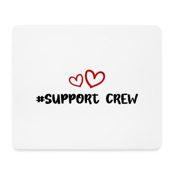 Soutenir l’équipage Heart Love - Tapis de souris (format paysage) - blanc - Devant