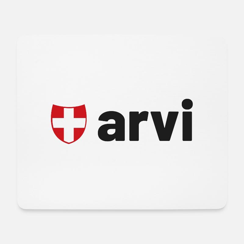 Arvi - Tapis de souris (format paysage) - blanc