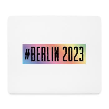 Berlin 2023 - Tapis de souris (format paysage) - blanc - Devant