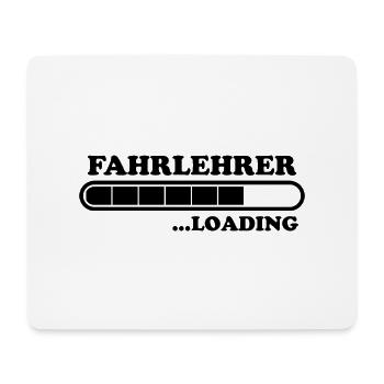 Fahrlehrer Spruch Lustige Fahrschullehrer Geschenk - Mousepad (Querformat) - Weiß - Vorne