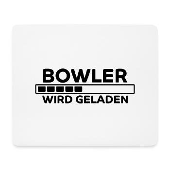 Bowling Spruch Bowlingspieler Fun Bowler Geschenk - Mousepad (Querformat) - Weiß - Vorne