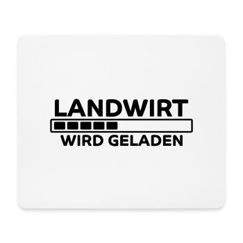 Landwirt Spruch Traktor Lustiges Landwirt Geschenk - Mousepad (Querformat) - Weiß - Vorne