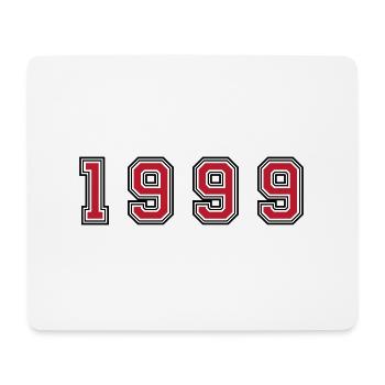 Numéro de l’année 1999 - Tapis de souris (format paysage) - blanc - Devant