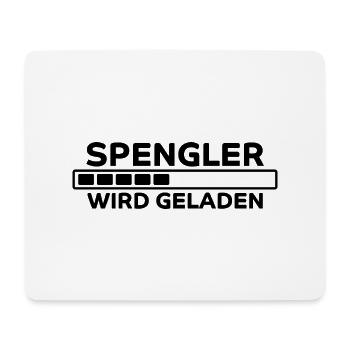 Spengler Spruch Beruf Lustiges Spengler Geschenk - Mousepad (Querformat) - Weiß - Vorne