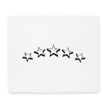 Sternenbogen - Mousepad (Querformat) - Weiß - Vorne