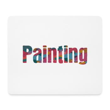 Maler Zeichner für Künstler - Mousepad (Querformat) - Weiß - Vorne