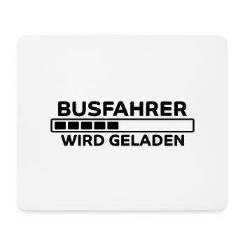 Busfahrer Spruch Beruf Lustiges Busfahrer Geschenk - Mousepad (Querformat) - Weiß - Vorne
