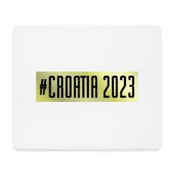 Croatia 2023 - Mousepad (Querformat) - Weiß - Vorne