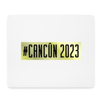 Cancun 2023 - Tapis de souris (format paysage) - blanc - Devant