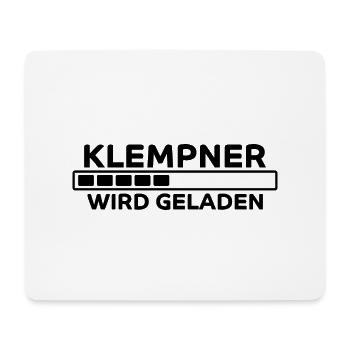 Klempner Spruch Beruf Lustiges Klempner Geschenk - Mousepad (Querformat) - Weiß - Vorne