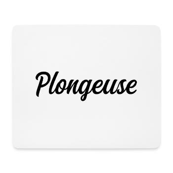 Scuba diver Sea Ocean Exploration Freediving - Mouse Pad (horizontal) - white - Front