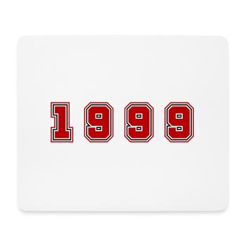 Numéro de l’année 1999 - Tapis de souris (format paysage) - blanc - Devant