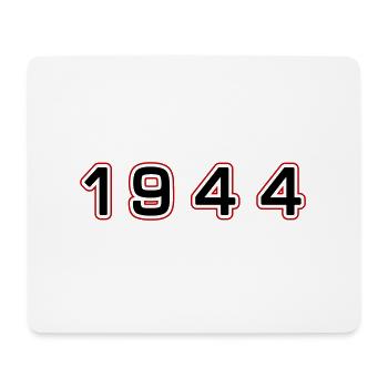 1944 Jahr Zahl - Mousepad (Querformat) - Weiß - Vorne