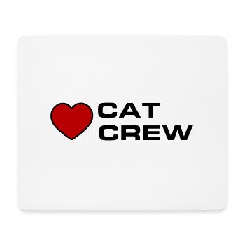 Cat Crew - Mouse Pad (horizontal) - white - Front