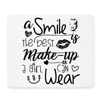 Make up - Mouse Pad (horizontal) - white - Front