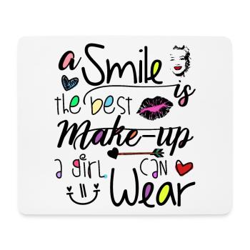 Make up - Mouse Pad (horizontal) - white - Front