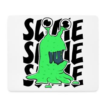 Schleim - Mousepad (Querformat) - Weiß - Vorne