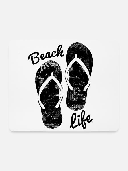 Beach - Mouse Pad (horizontal) - white