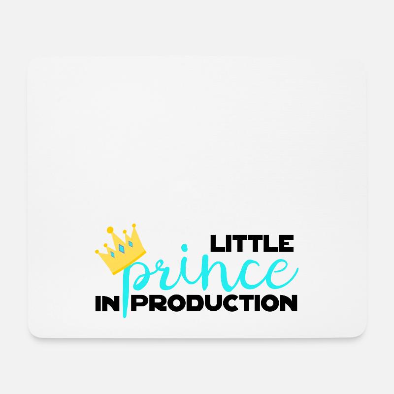 Schwangerschaft schwanger Babybauch Geschenk - Mousepad (Querformat) - Weiß