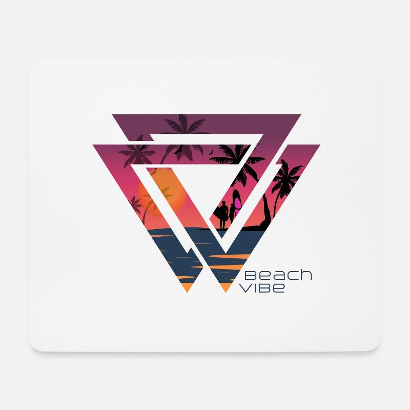 Beach - Mouse Pad (horizontal) - white