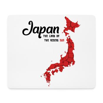 Japan Länderumriss Nihon-koku Tokio Osaka Geschenk - Mousepad (Querformat) - Weiß - Vorne