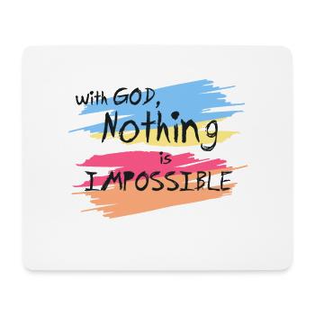 Faith - Mouse Pad (horizontal) - white - Front