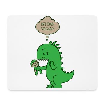 Is that vegan - Mouse Pad (horizontal) - white - Front
