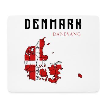 Danemark contour contour contour Copenhague cadeau - Tapis de souris (format paysage) - blanc - Devant